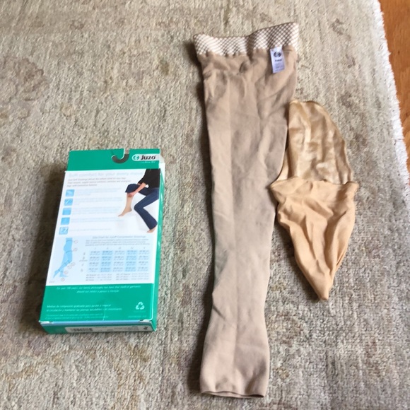 Juzo Soft Compression Stockings Size I. AG  20-30mmHg. Beige. Only one in a box - Picture 7 of 12